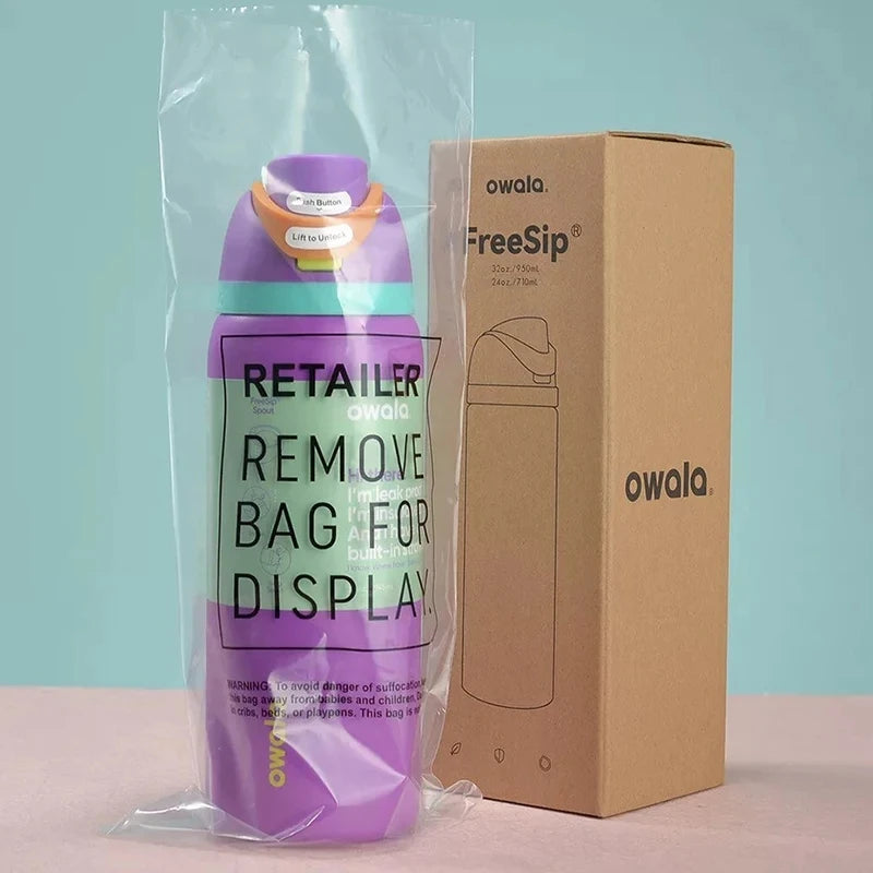 2025 NEW 24Oz/32 Ozinsulated Stainless Steel Water Bottle with Straw, Bpa-Free Sports Water Ion for Your Outdoor Adventure