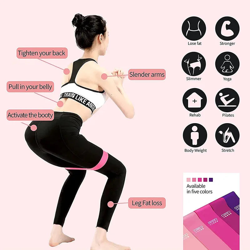 Resistance Bands for Working Out 5 Different Resistance Exercise Bands Resistance Bands Set Workout Bands Resistance Bands
