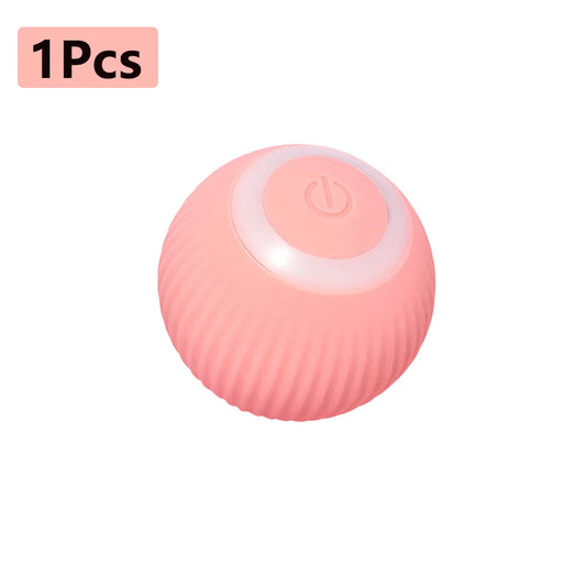 1/4Pc Cat Interactive Ball Smart Cat Toys Electronic Interactive Cat Toy Indoor Automatic Rolling Magic Ball Cat Game Accessorie
