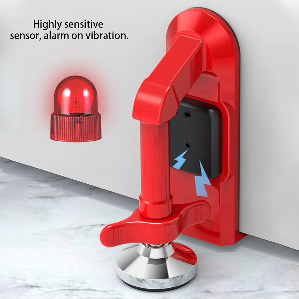 Portable Alarm Door Stopper Suction Cup Door Lock Brace Not Alarm /Alarm Type Self-Defense Security Device for anti Theft