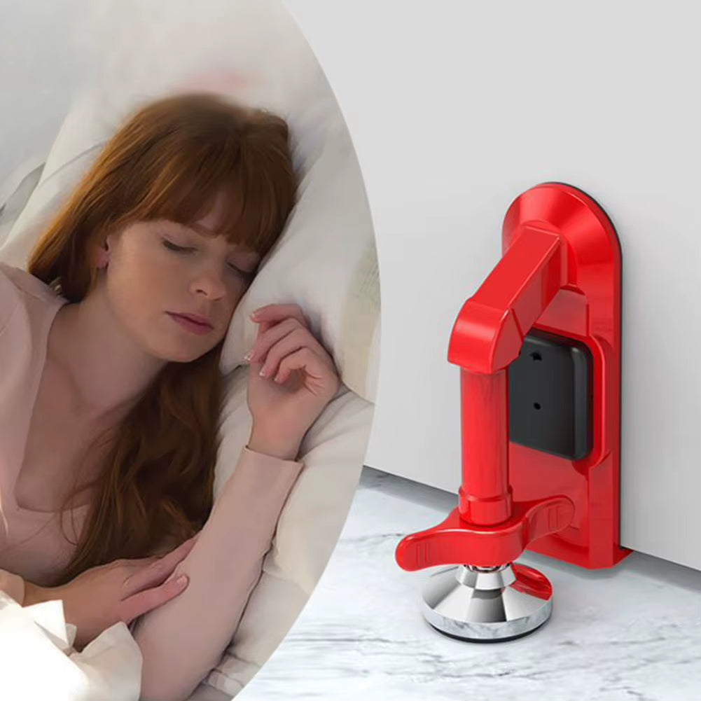 Portable Alarm Door Stopper Suction Cup Door Lock Brace Not Alarm /Alarm Type Self-Defense Security Device for anti Theft