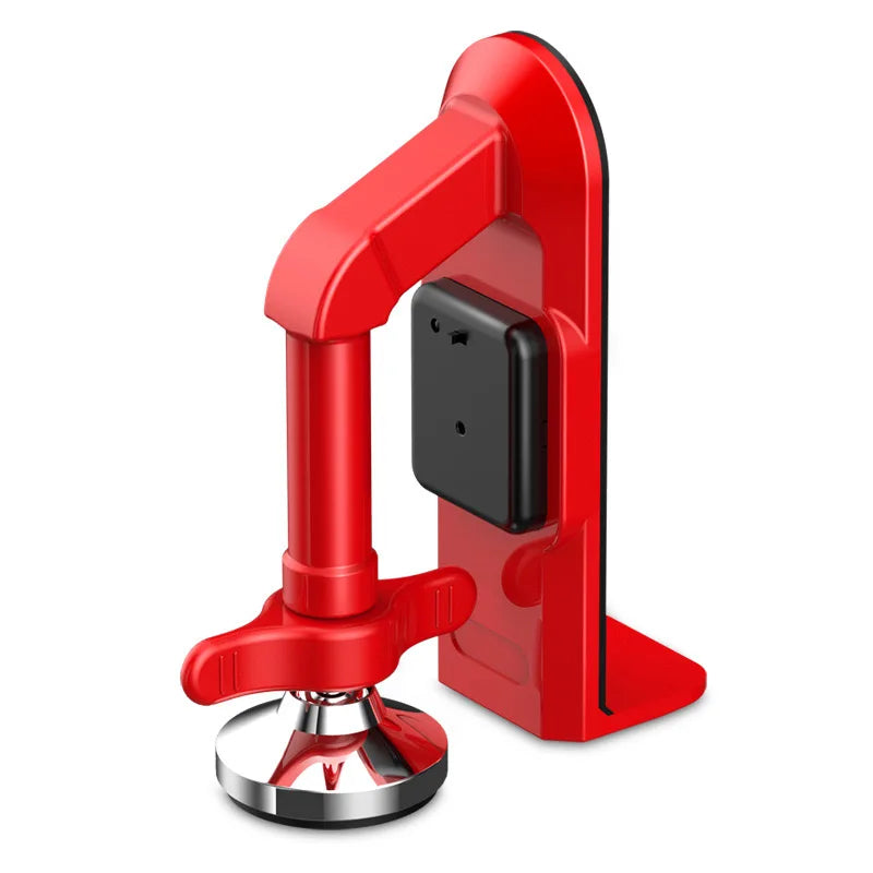 Salvation for Girls Alone-Security Lock Metal Strong Door Blocker Hotel Travel Locks Alarm Anti-Collision Portable Door Stopper