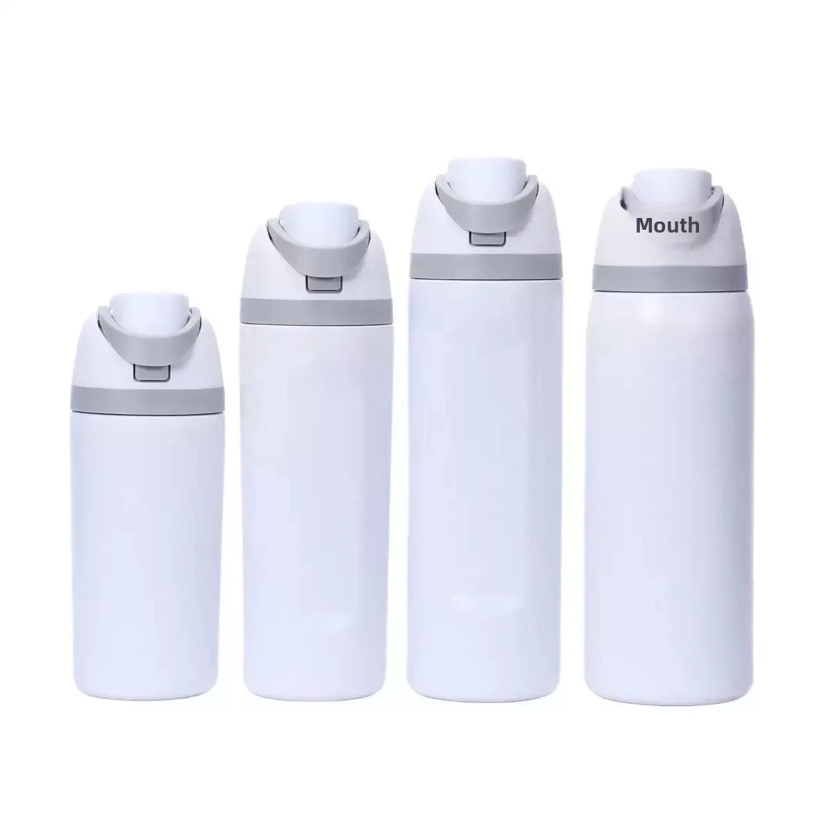 Large Capacity Outdoor Portable Insulated Stainless Steel Fruit Water Bottle 304 Stainless Steel Sports Water Cup