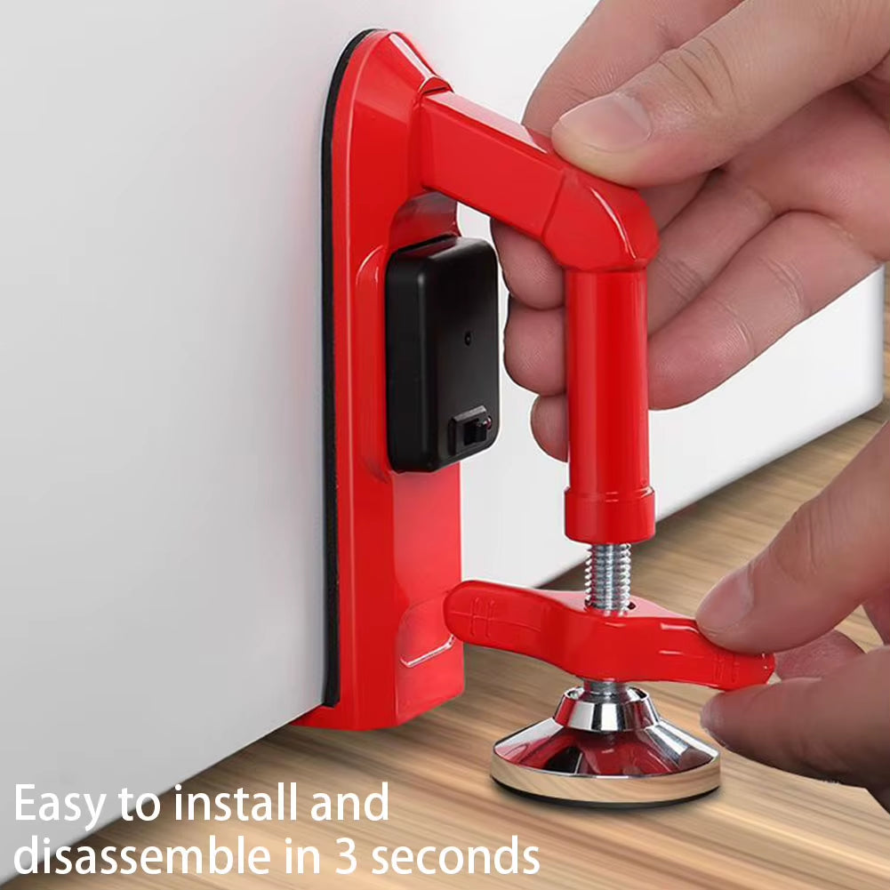 Portable Alarm Door Stopper Suction Cup Door Lock Brace Not Alarm /Alarm Type Self-Defense Security Device for anti Theft