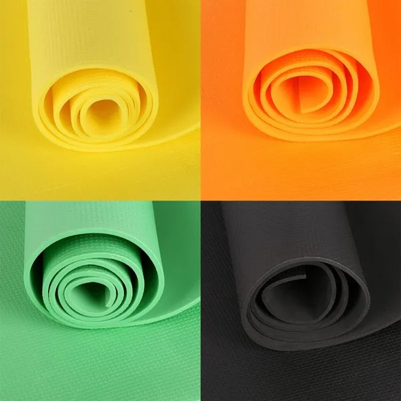 All-Purpose 1/2-Inch Extra Thick High Density Anti-Tear Exercise Yoga Mat with Carrying Strap